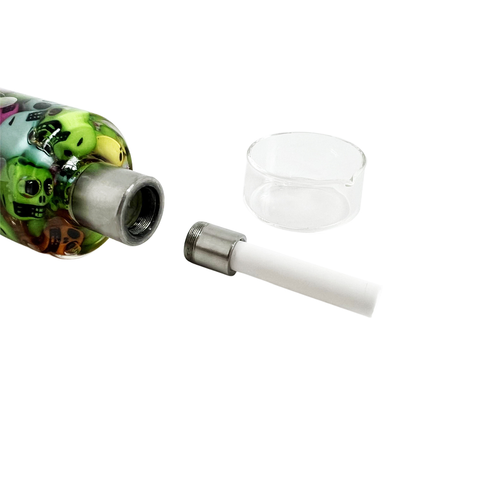 Wholesale Creative Cute Skull Injection Molding Glass Nectar Collector