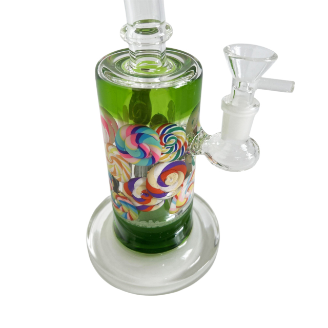 Wholesale New Candy Injection Molding Glass Bong Waterpipe