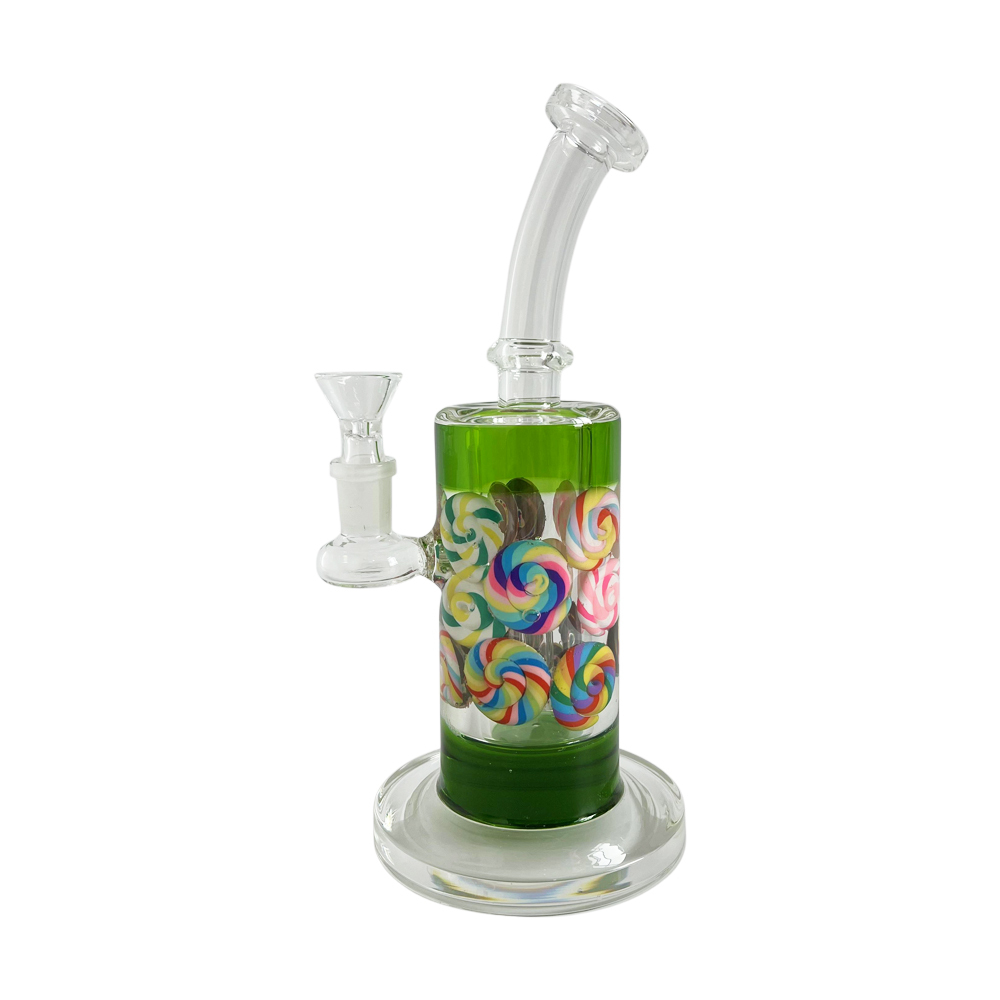 Wholesale New Candy Injection Molding Glass Bong Waterpipe