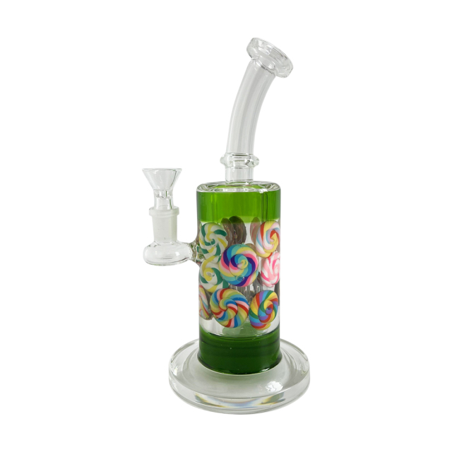 Wholesale New Candy Injection Molding Glass Bong Waterpipe