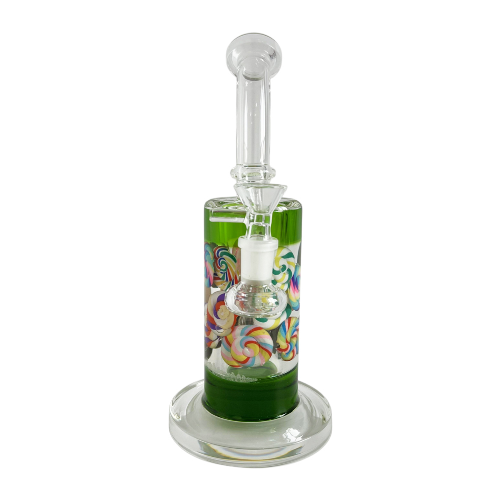 Wholesale New Candy Injection Molding Glass Bong Waterpipe
