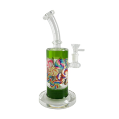 Wholesale New Candy Injection Molding Glass Bong Waterpipe
