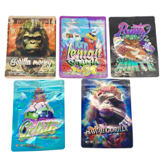 Wholesale Custom LOGO OEM 28G 1oz Mylar Bags