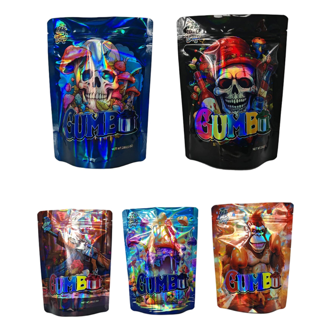 Wholesale Custom LOGO OEM 28G 1oz Mylar Bags