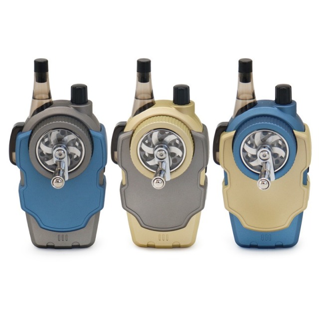 Honghui Smoking Wholesale 2026 New Walkie-talkie Mobile Phone Hand-cranked Weed Grinder with Vibration Function