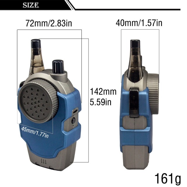 Honghui Smoking Wholesale 2026 New Walkie-talkie Mobile Phone Hand Weed Grinder with Vibration Function
