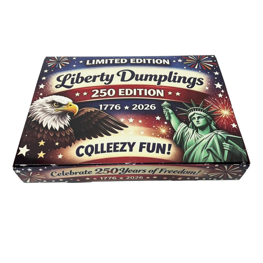 Wholesale 2026 Popular Stress-relief Toys Clelbrate United States 250years of Freedom Squishy Dumplings