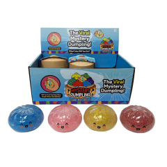 Wholesale Hot Selling Stress-relief Toys Surprise Box Mystery Dumpling with Display Box