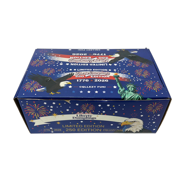 Wholesale Surprise Box United State 250 Edition Liberty Dumplings with Display Box