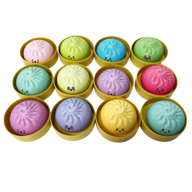 Wholesale Surprise Box Stress-relief Toys Cute Mystery Dumpling with Display Box