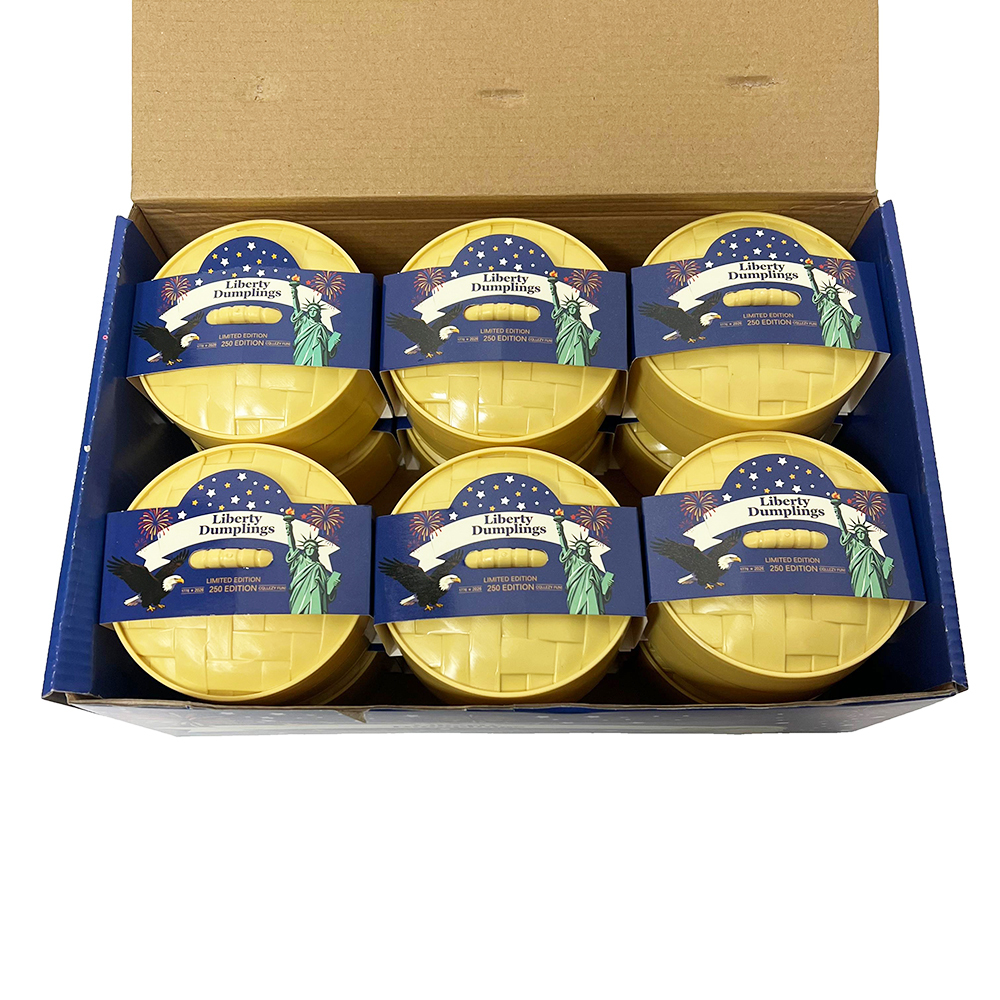 Wholesale Surprise Box United State 250 Edition Liberty Dumplings with Display Box