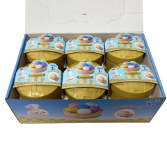 Wholesale Hot Selling Stress-relief Toys Surprise Box Shiny Squeezy Dumpling with Display Box