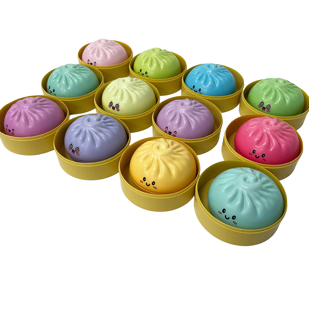 Wholesale Surprise Box Stress-relief Toys Cute Mystery Dumpling with Display Box