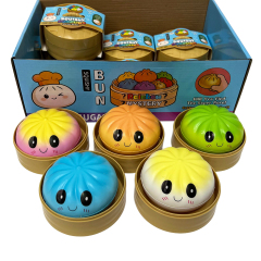 Wholesale Hot Selling Stress-relief Toys Surprise Box Rainbow Mystery Dumpling with Display Box