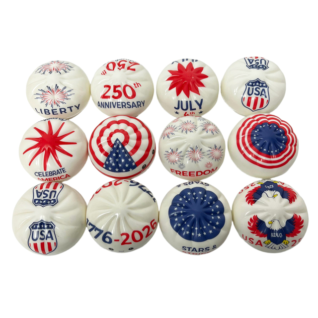 Wholesale Surprise Box United State 250 Edition Liberty Dumplings with Display Box