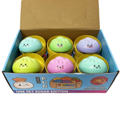 Wholesale Surprise Box Stress-relief Toys Cute Mystery Dumpling with Display Box