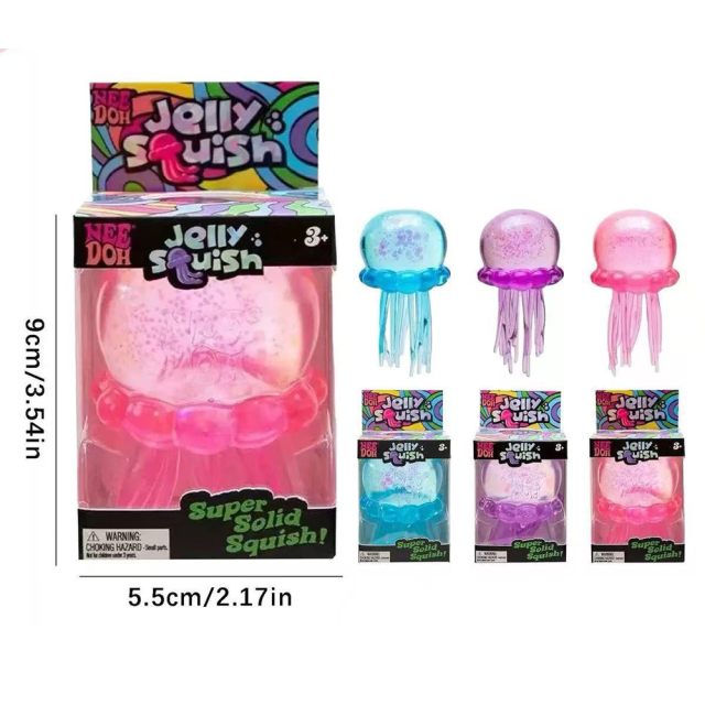 Wholesale Hot Selling Stress-relief Toys Cute Jelly Squish