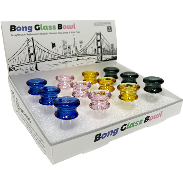 Wholesale Bong Bowls Manufacturer 14mm Classic Glass Bowl Slide in Stock