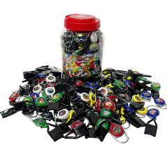 Wholesale Factory Directly Mix Design Colorful Lighter Leash in Jar