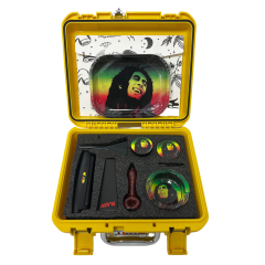 Wholesale BOB Design Rolling Machine Rolling Tray Smoke Set with Lock Box