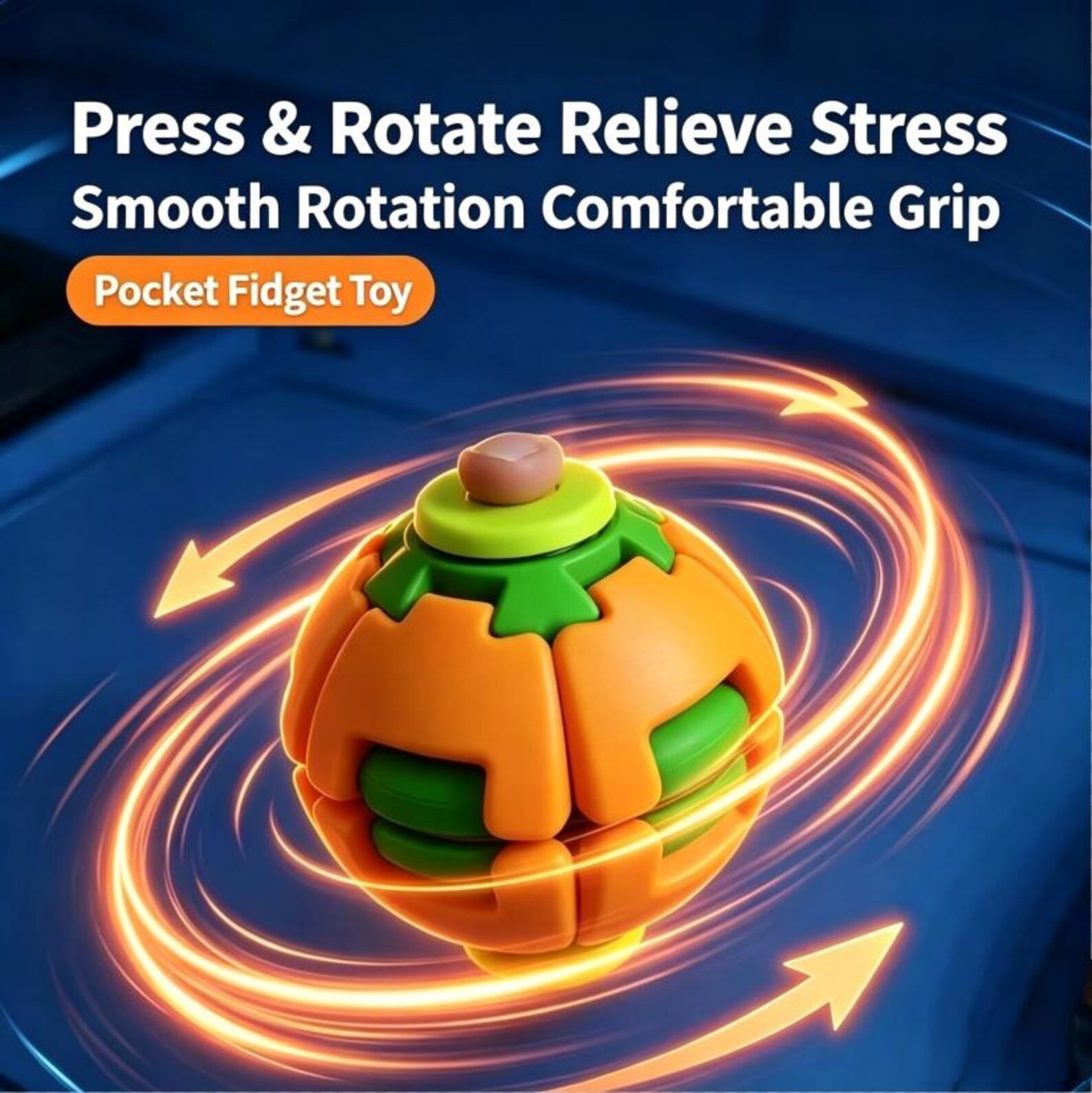 2026 New Stress Relief Ball Original Factory Rress Rotate Ball in Stock