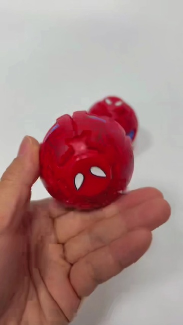 Wholesale Good Quality Spiderman Fidget Spinner Ball with LED Light