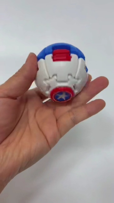 Factory Directly Good Quality Captain America Fidget Spinner Ball with LED Light