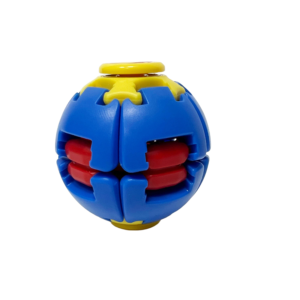 Wholesale New Pattern Printed Good Quality Fidget Spinner Ball with LED Light