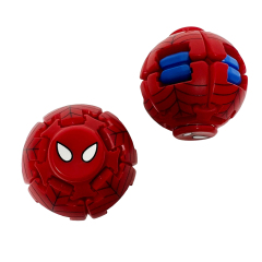 Wholesale Good Quality Spiderman Fidget Spinner Ball with LED Light