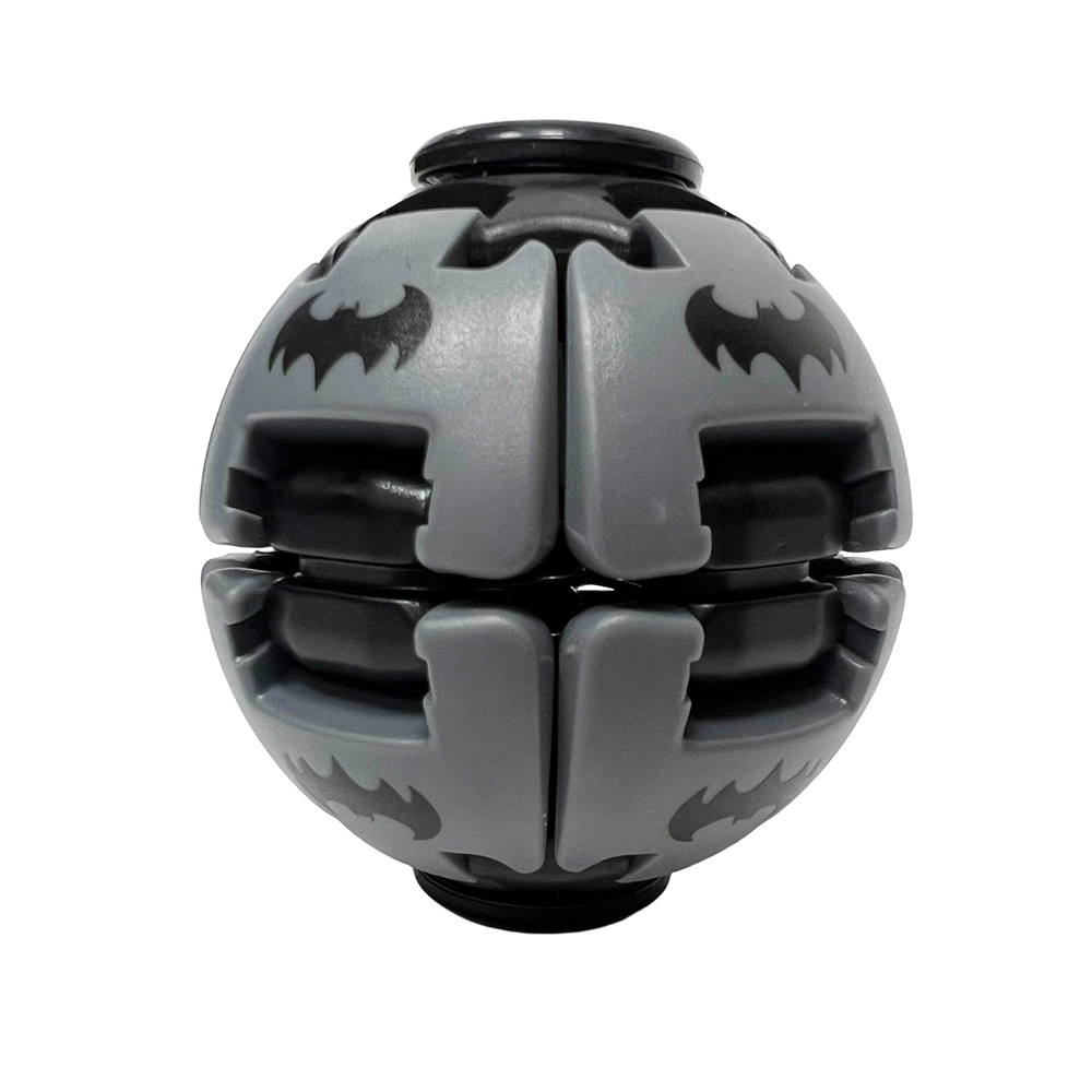Crazy Hot Selling Factory Directly Batman Design Fidget Spinner Ball with LED Light