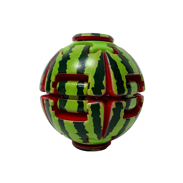 Creative Stress-Relief Toys Fruit Watermelon Printed Fidget Spinner Ball