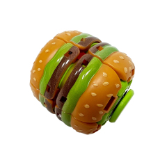 Factory Directly Creative Hamburger Design Stress-Relief Toys Fidget Spinner Ball