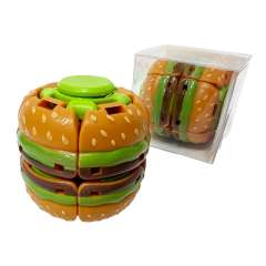 Factory Directly Creative Hamburger Design Stress-Relief Toys Fidget Spinner Ball