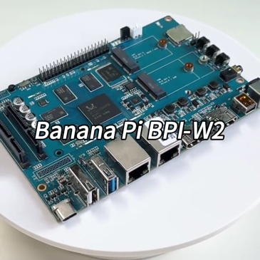 Banana BPI-W2 open-source hardware RTD1296 router Android development board single-board computer