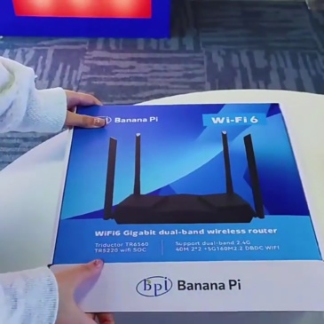 Banana Pi BPI-WIFI 6 Open-source Router Wall-Penetrating King AI Intelligent High-speed Full Gigabit
