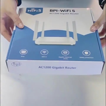 Banana Pi BPI-WIFI 5 open-source Router Wall-Penetrating King AI Intelligent High-speed Full Gigabit