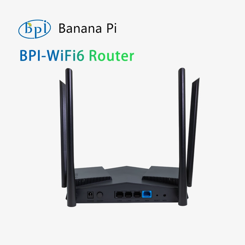 Banana Pi BPI-WIFI 6 Open-source Router Wall-Penetrating King AI Intelligent High-speed Full Gigabit
