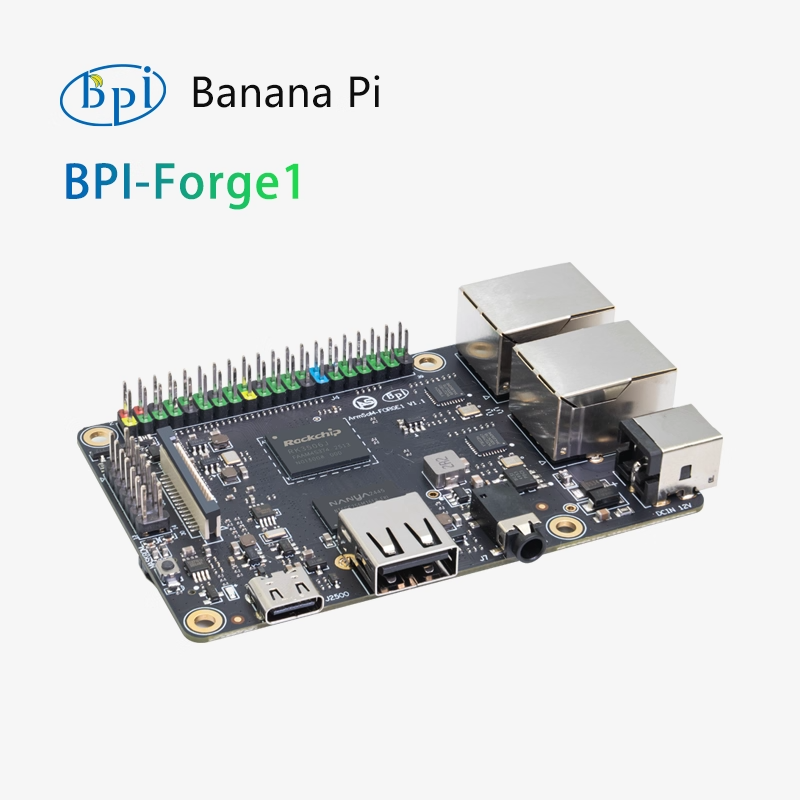 Banana Forge1 open-source hardware Rockchip RK3506 Gigabit development board single-board computer