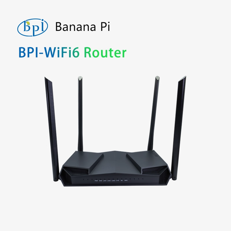 Banana Pi BPI-WIFI 6 Open-source Router Wall-Penetrating King AI Intelligent High-speed Full Gigabit