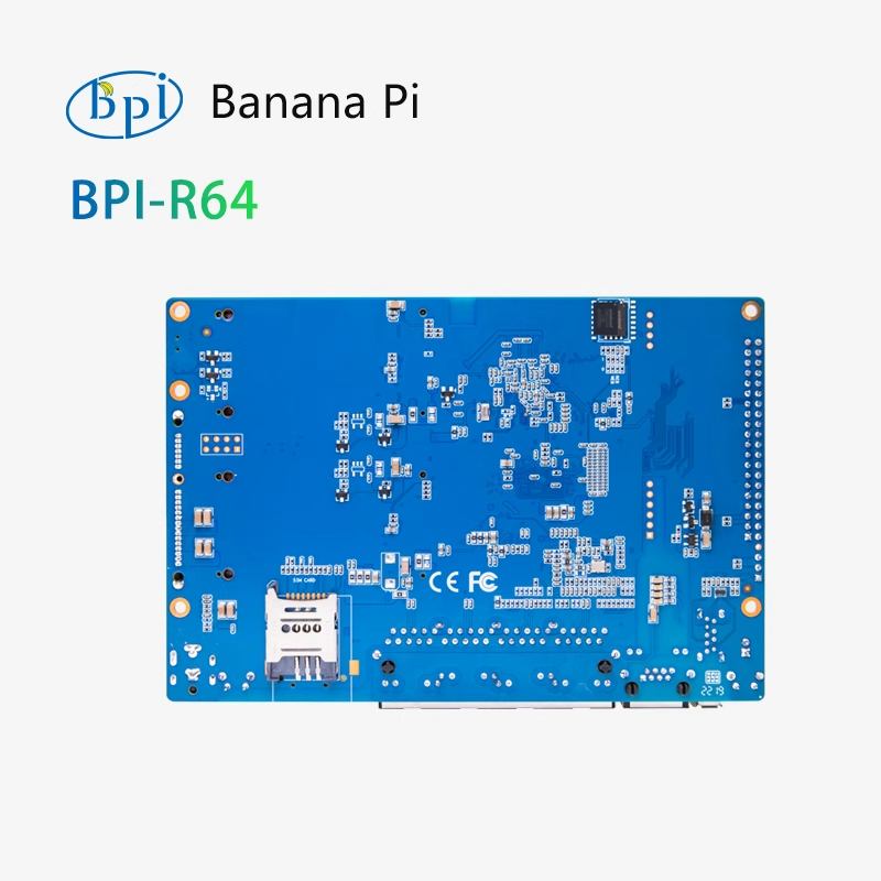 Banana BPI-R64 open-source hardware Mediatek MT7622 Gigabit development board single-board computer