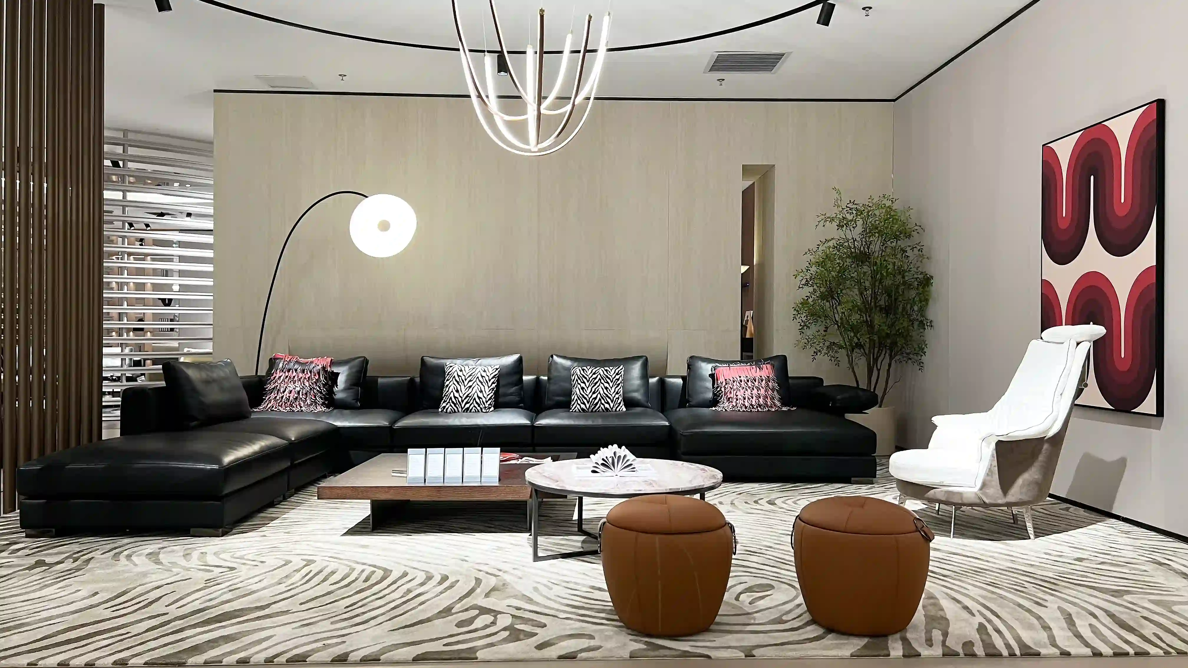 Black sofa,黑色沙发01