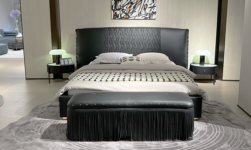 Medusa Leather King Bed,Medusa Leather King Bed
