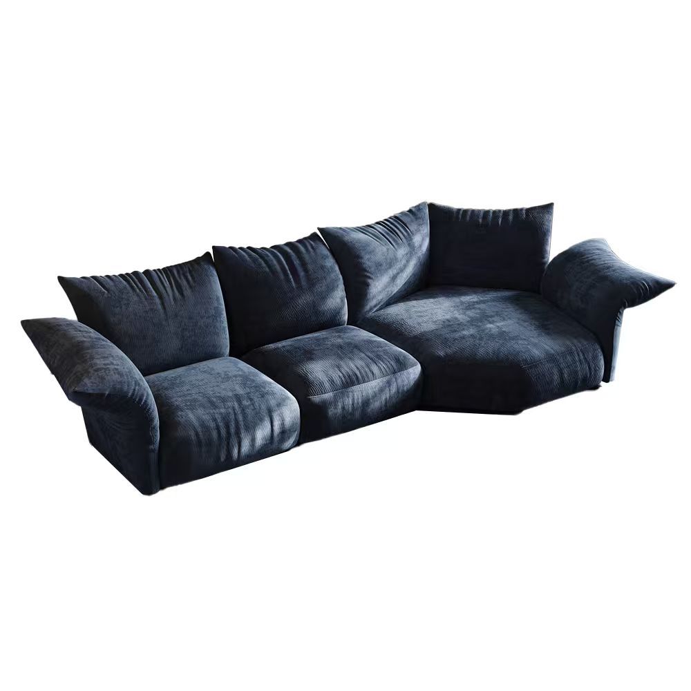 Petal Sofa,Chenille Fabric Petal Shaped Luxury Interior Sofa