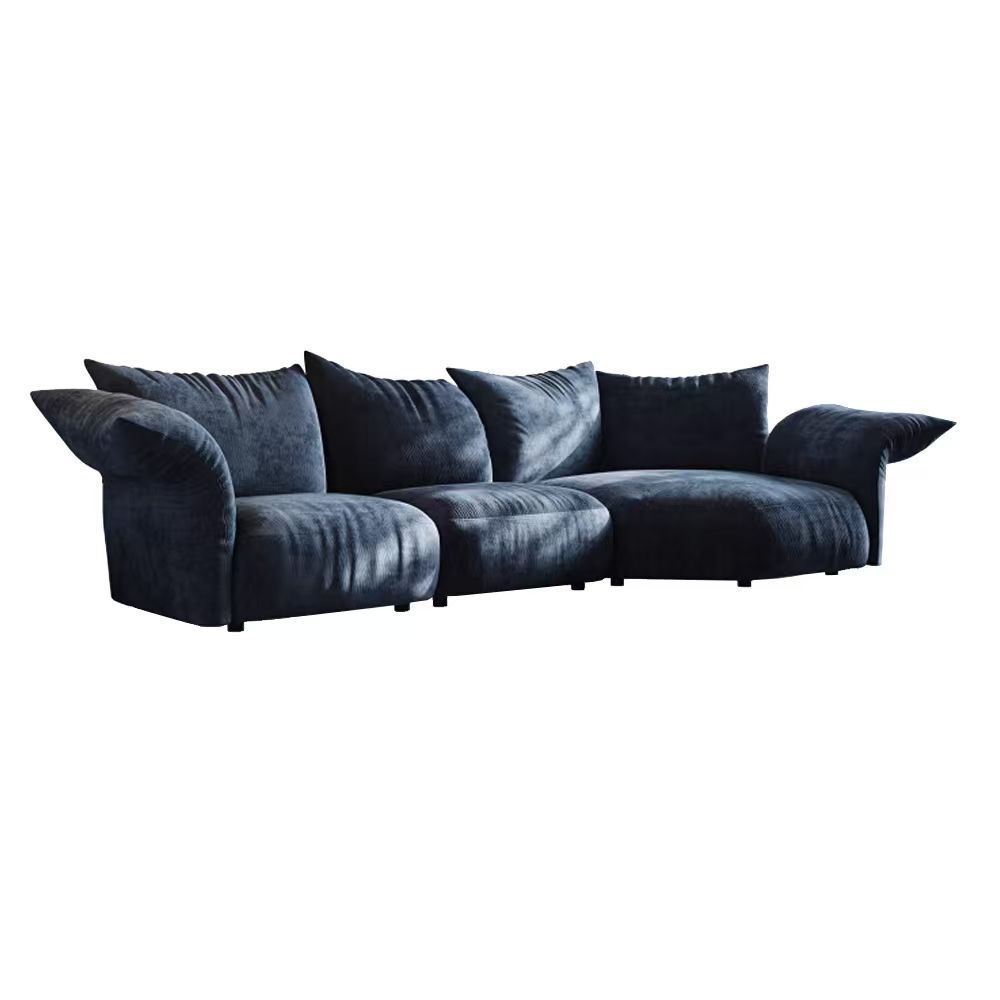 Petal Sofa,Chenille Fabric Petal Shaped Luxury Interior Sofa