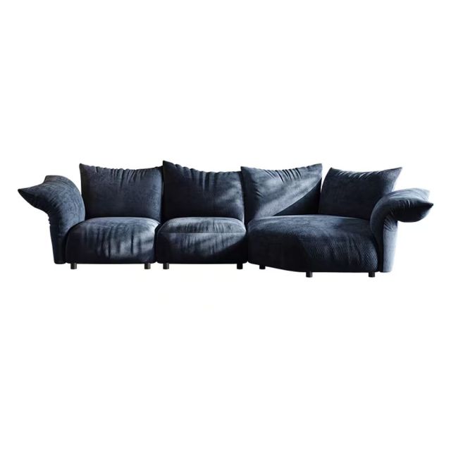 Petal Sofa,Chenille Fabric Petal Shaped Luxury Interior Sofa