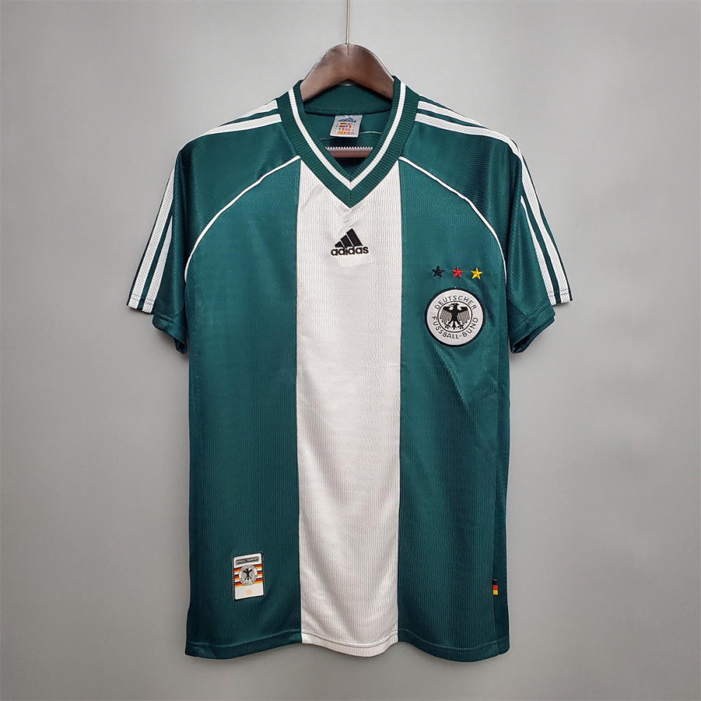 Retro Germany 1998 Away jersey Fan Version