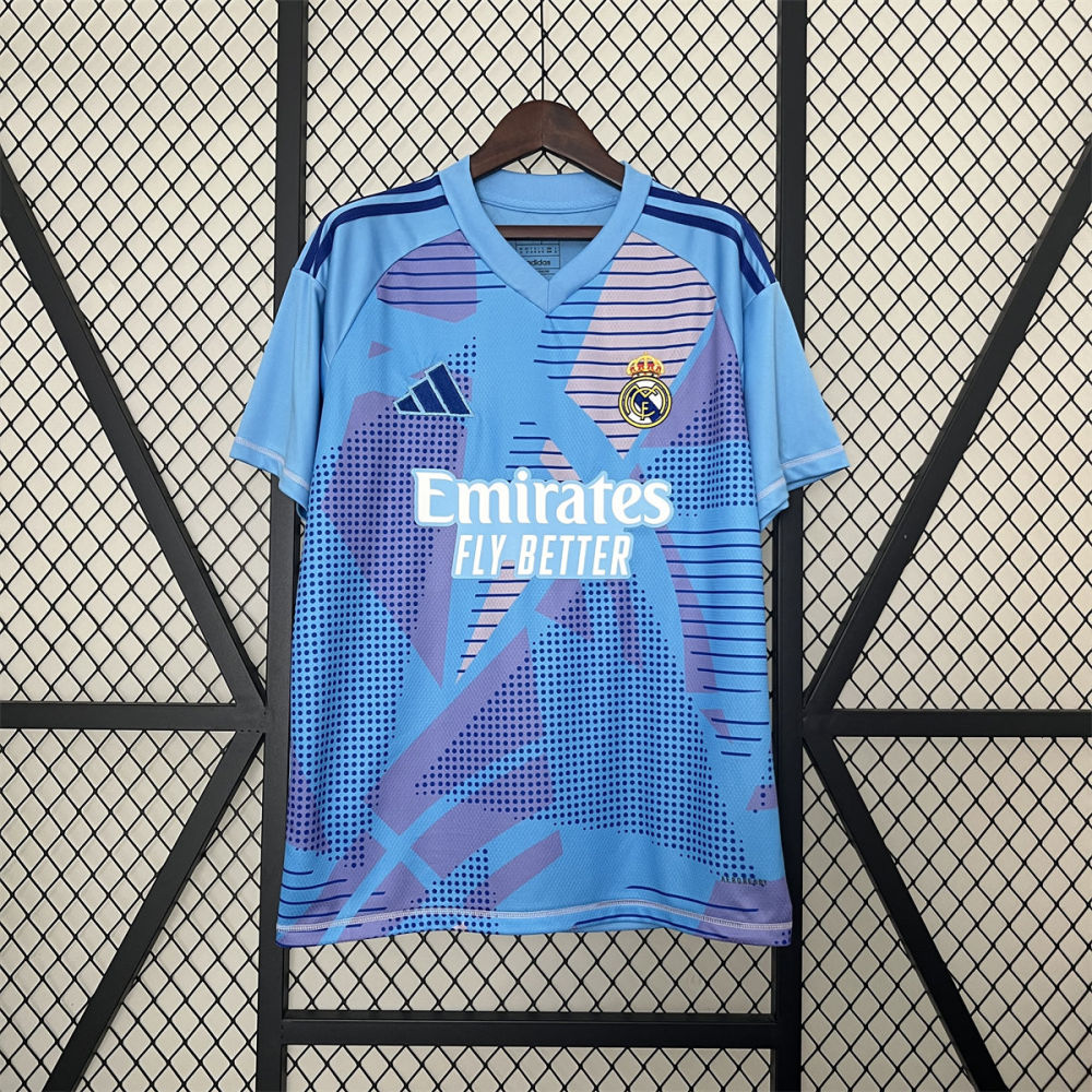 24/25 Real Madrid Goalkeeper Blue Jersey Fan Version