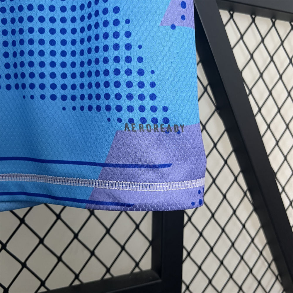 24/25 Real Madrid Goalkeeper Blue Jersey Fan Version