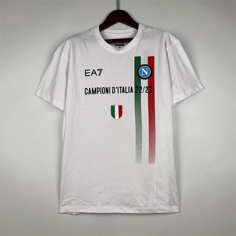 2023/24 Naples White Jersey Fan Version