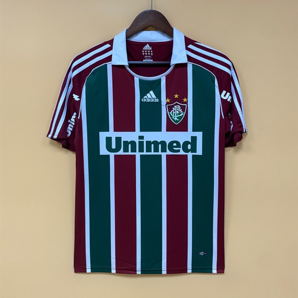 Retro 2008/09 Fluminense Home jersey Fan Version